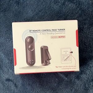 RF Remote Control Page Turner